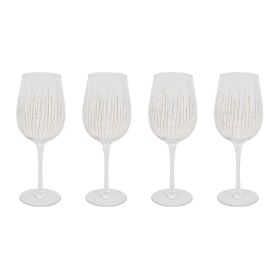 Lot de 4 verres à vin en verre LUNIS ATMOSPHERA
