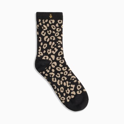 Chaussettes léopard pailletées Agathe VANESSA WU