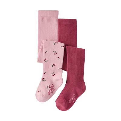 Lot de 2 collants VERTBAUDET