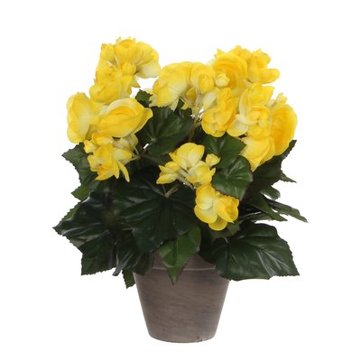 Plante artificielle BEGONIA MICA DECORATIONS