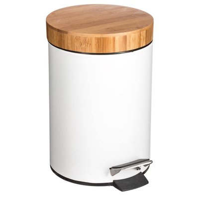 Poubelle à couvercle 3L NATURÉO 5FIVE SIMPLY SMART