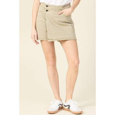 Jupe-short droite en jean BONOBO