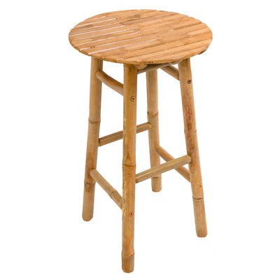 Lot de 2 tabourets de bar en bambou, SAMARINA NORDLYS