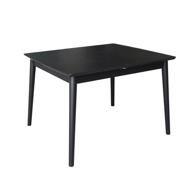 Table à manger rectangulaire extensible bois d'hévéa et placage chêne 4-6 places LINA SWEEEK