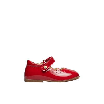 Ballerines en cuir verni OLYA NATURINO