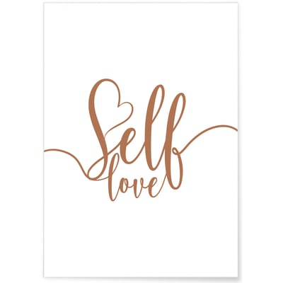Affiche Self Love L'AFFICHERIE