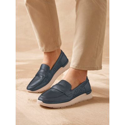 Mocassins tout cuir motifs ajourés PEDICONFORT