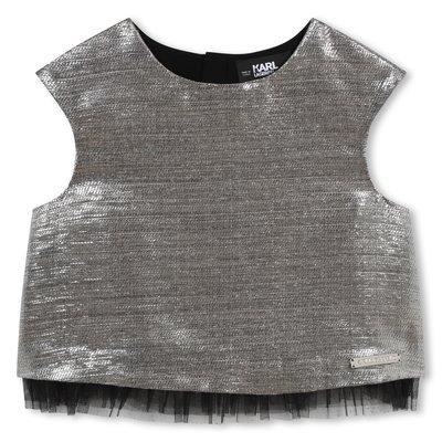Top sans manche zippé KARL LAGERFELD KIDS