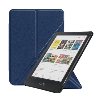 Etui Origami Kobo Clara 2024 Bleu IBROZ
