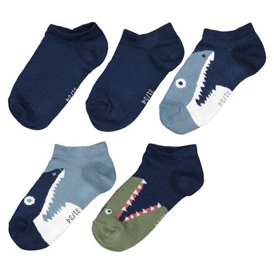 Lot de 5 socquettes LA REDOUTE COLLECTIONS