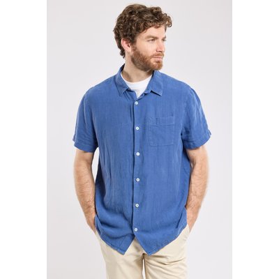 Chemise manches courtes en lin ARMOR-LUX