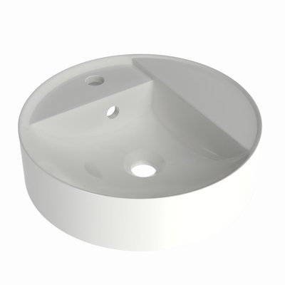 Vasque à poser en polybeton CIRCLE ALLIBERT