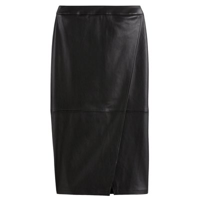 Straight Maxi Skirt in Faux Leather LA REDOUTE COLLECTIONS
