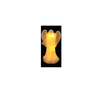 Ange en cire lumineux de noel DOUCEUR D'INTÉRIEUR