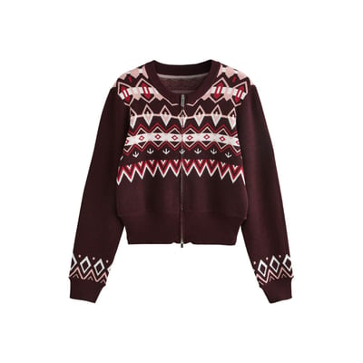 Cardigan zippé confortable NEXT