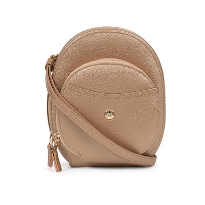 Pochette téléphone avec portecartes  Stop RFID  Cuir LUNA HEXAGONA