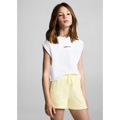 Short coton taille élastique MANGO KIDS