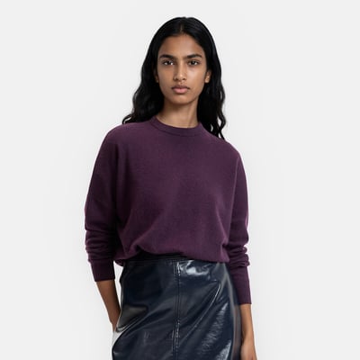 Lässiger Kaschmirpullover mit Rundhalsausschnitt LA REDOUTE COLLECTIONS