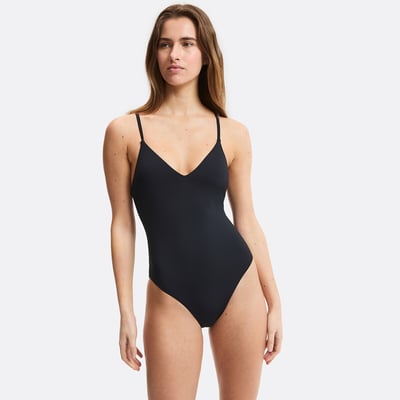 Essential one piece swimsuit with ballerina shape LA REDOUTE COLLECTIONS