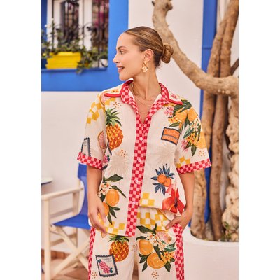Chemise fluide imprimée LOLALIZA