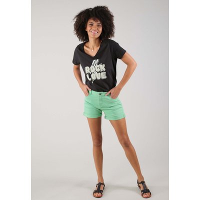 Short slim uni CERISE DEELUXE