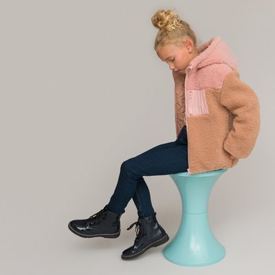 Blouson à capuche en sherpa LA REDOUTE COLLECTIONS