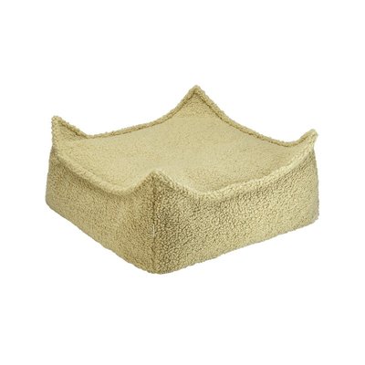 Pouf enfant carré bouclette BOUCLYN WIGIWAMA