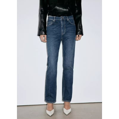 Jean slim taille haute MANGO
