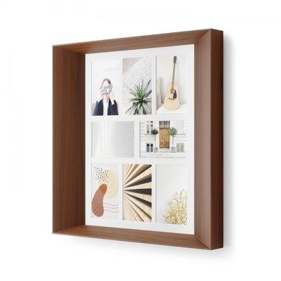 Cadre Mural Lookout pour 8 photos 10 x 15 cm UMBRA