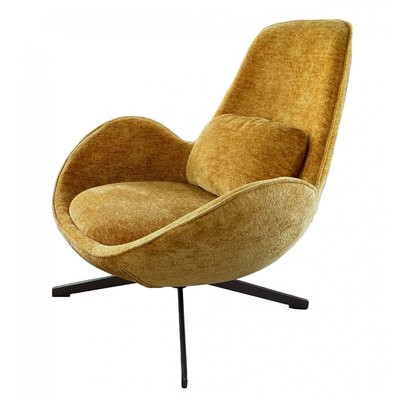 Fauteuil rotatif en velours - SPACE MATHI DESIGN