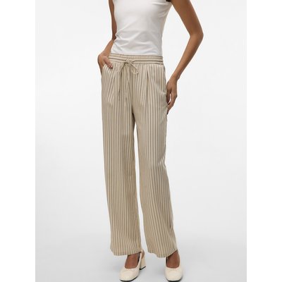 Pantaloni larghi a righe VERO MODA