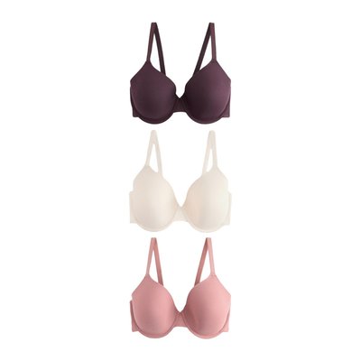 Soutien-gorge confort en coton, lot de 3 NEXT