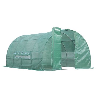 Serre tunnel de jardin grande taille OUTSUNNY