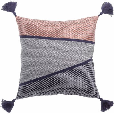 Coussin déco coton imprimé, Tilak C DESIGN HOME TEXTILE