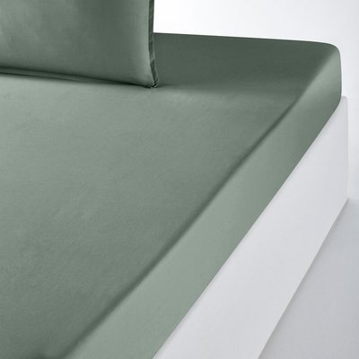 Drap housse enfant uni percale de coton biologique LA REDOUTE INTERIEURS