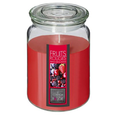 Bougie parfumée pot en verre avec couvercle ATMOSPHERA
