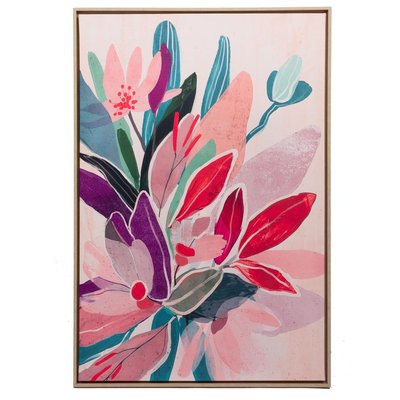Toile   80x120 cm-FLEUR AQUARELLE AMADEUS