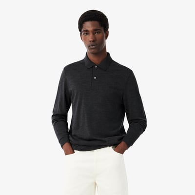 Polo manches longues laine regular fit LACOSTE