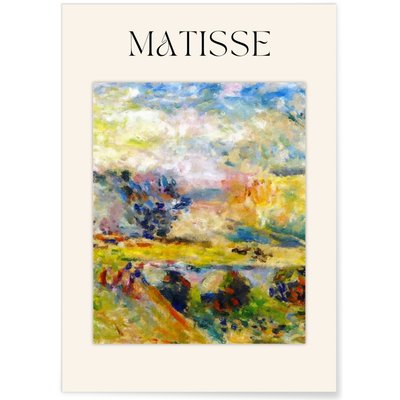 Affiche Matisse - Paysage Coloré L'AFFICHERIE