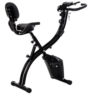 Vélo d'appartement cardio Fitness pliable HOMCOM