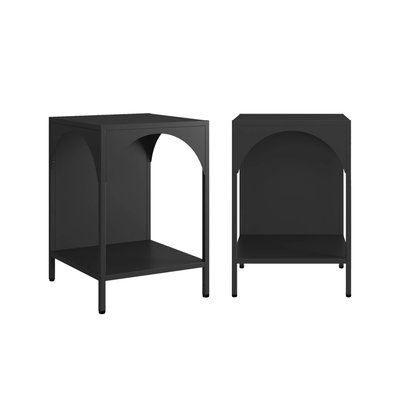 Table de chevet, table d'appoint industrielle (lot de 2) SOHO SWEEEK