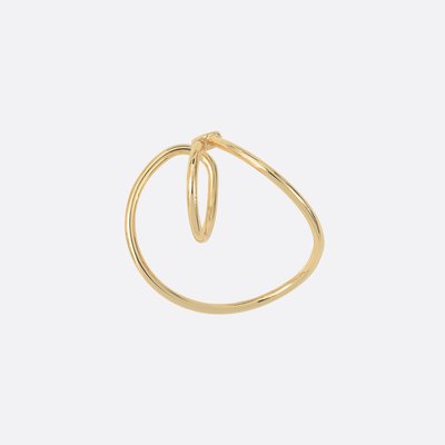 Bague d'oreille dorées à l'or fin KIND OF THINGS CAROLINE NAJMAN