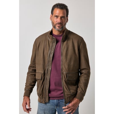 Blouson en cuir suédé d'agneau JP1880