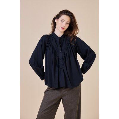 Blouse boutonnée col mao SEE U SOON