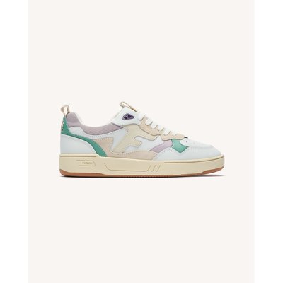 Baskets basses cuir suede DAHLIA DAHLIA FAGUO