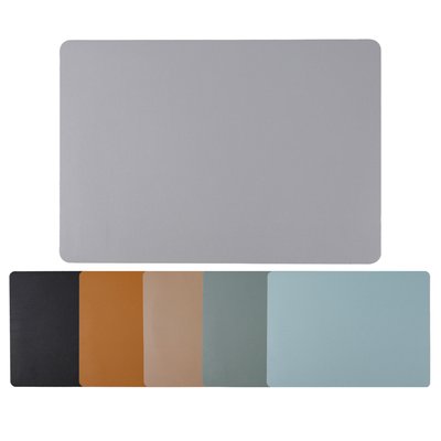 Sets de table vinyle multicolores rectangulaires - Set de 6 WADIGA