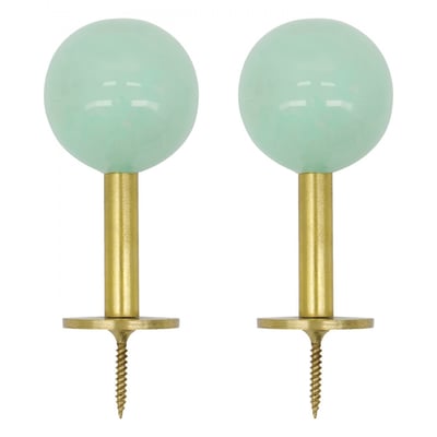 Lot de 2 patères Ball dia 4 cm HOUSE DOCTOR