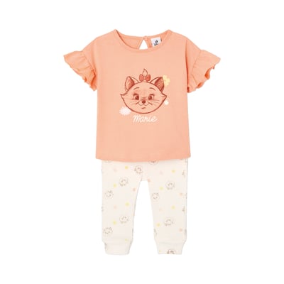 Ensemble bébé T-shirt + legging Disney Marie Les Aristochats VERTBAUDET