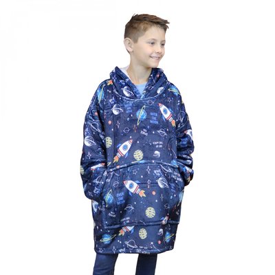 Sweat à capuche, plaid, Sherpa et flanelle - Enfant - Licorne VIVEZEN
