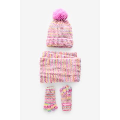 Gants et écharpe pour chapeau, ensemble NEXT